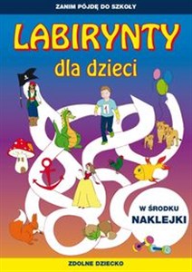 Obrazek Labirynty dla dzieci Zanim pójdę do szkoły