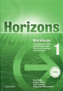Obrazek Horizons 1 Workbook Liceum technikum