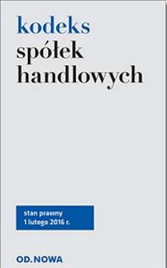 Obrazek Kodeks spółek handlowych