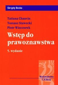 Obrazek Wstęp do prawoznawstwa