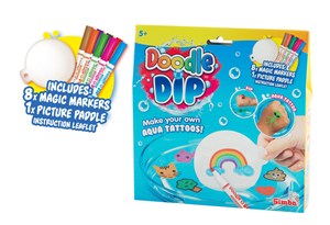 Obrazek Tatuaże Doodle'N'Dip Aqua