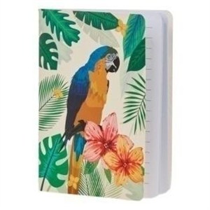 Obrazek Notes papuga Ara niebieska (6szt)