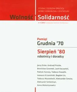 Bild von Wolność Solidarność 1/2010 Pamięć Grudnia '70 Sierpień '80 robotnicy i doradcy.