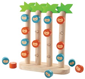 Bild von Gra cztery w rzędzie małpki