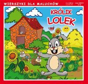 Obrazek Królik Lolek Wierszyki dla maluchów