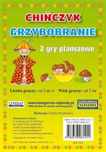 Obrazek Chińczyk Grzybobranie 2 gry planszowe