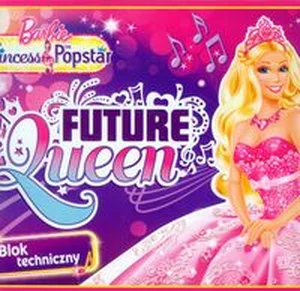 Obrazek Blok techniczny A4 Barbie