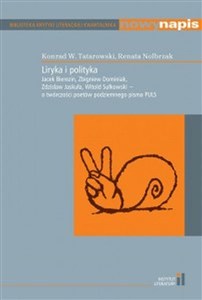 Bild von Liryka i polityka Jacek Bierezin, Zbigniew Dominiak, Zdzisław Jaskuła, Witold Sułkowski - o twórczości poetów podziemnego pisma PULS