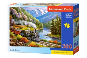 Obrazek Puzzle Eagle River 300