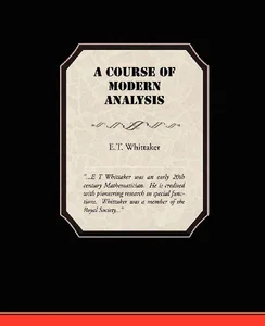 Obrazek A Course of Modern Analysis