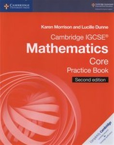 Bild von Cambridge IGCSE® Mathematics Core Practice Book